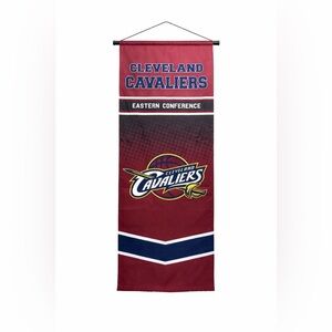 Cleveland Cavaliers Nylon Hanging Banner 18"x45" NBA Eastern Conference 2014